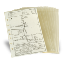 Jeppesen Approach Chart Protectors Set of 10