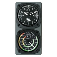 Altimeter Clock/Airspeed Indicator Thermometer Wall Console